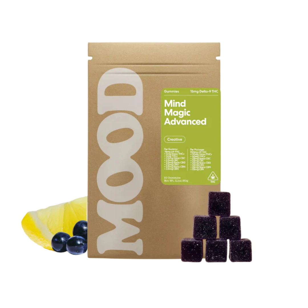 MOOD | Mind Magic Advanced THC Gummies / 2 count